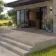 Taxos Taupe Stone Effect Matt Porcelain Outdoor Slab Tile