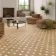 Dover Light Terracotta Effect White Matt Porcelain Tile