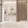 Mylos Ivory Stone Effect Matt Porcelain Wall & Floor Tile