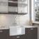 Carrara White Marble Effect Matt Brick Wall Tiles