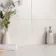 Dynamic Ivory Floral Effect Matt Ceramic Wall Tile