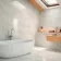 Electra Beige Crystal Marble Effect Polished Porcelain Tile