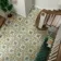 Granada Green Victorian Patterned Matt Ceramic Floor Tile