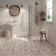 Granada Pink Victorian Patterned Matt Ceramic Floor Tile