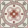 Granada Pink Victorian Patterned Matt Ceramic Floor Tile