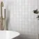 Hampton White Patterned Matt Glass Mosaic