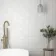 Hampton White Patterned Matt Glass Mosaic