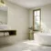 Electra Beige Crystal Marble Effect Matt Porcelain Tile