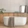 Ponto Teracotta Stone Effect Gloss Ceramic Wall Tile
