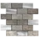 Metallic Copper Bronze Glass Mosaic