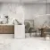 Lumiere Golden Grey Marble Effect Large Matt Vitrified Ceramic Tile