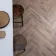 Naturalia Dark Oak Wood Effect Matt Porcelain Floor Tile