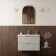 Nogal Block Decor Dark Brown Wood Effect Matt Ceramic Wall Tile