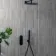 Nogal Block Decor Grey Wood Effect Matt Ceramic Wall Tile
