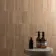 Nogal Block Decor Brown Wood Effect Matt Ceramic Wall Tile