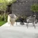 Rochetta White Stone Effect Matt Porcelain Outdoor Slab Tile