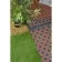 Victorian Red & Black Chequer Mosaic
