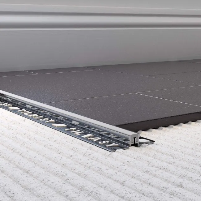 10mm Grey - Aluminium Expansion Joint - 2.4m