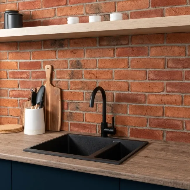 15mm Mixed Red Blend Brick Slips