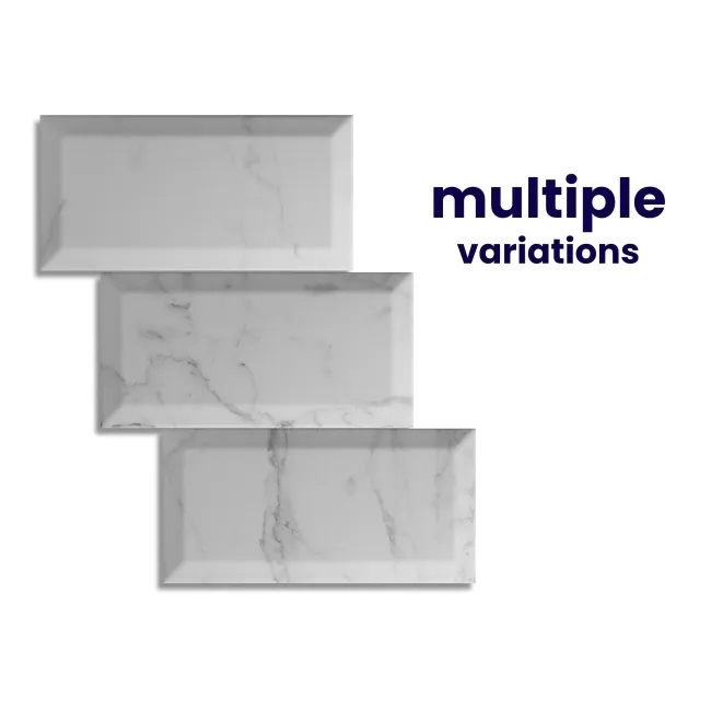 Metro Stone Effect Marble Wall Metro Tiles