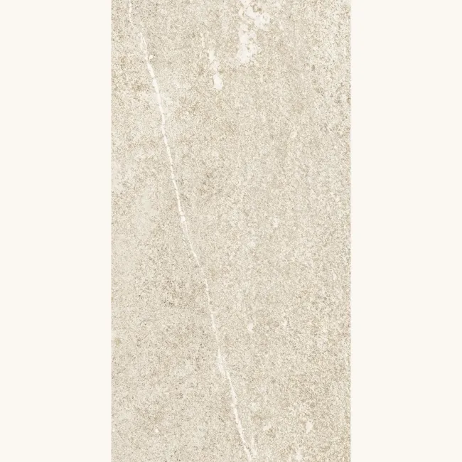 Piacentina Ivory Stone Effect Matt Porcelain Wall and Floor Tile