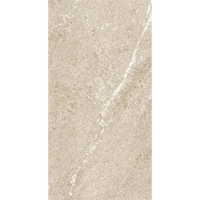 Piacentina Beige Stone Effect Matt Porcelain Wall and Floor Tile