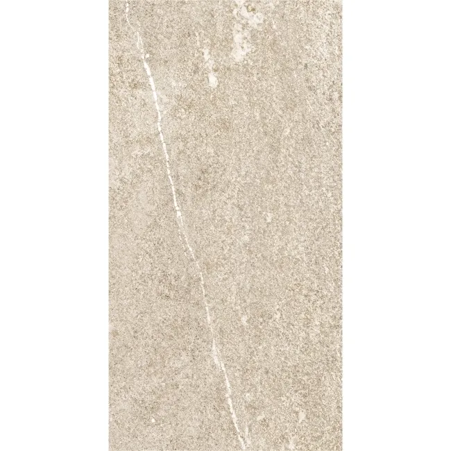 Piacentina Beige Stone Effect Matt Porcelain Wall and Floor Tile