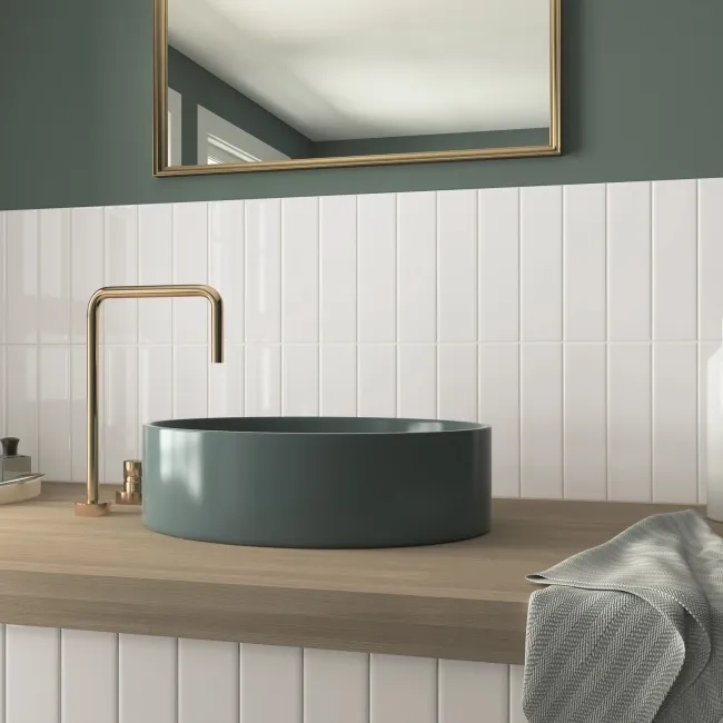 Lumina Birch Ivory Gloss Ceramic Wall Tile
