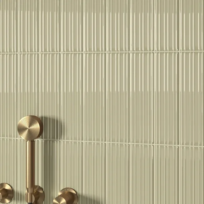 Lumina Lichen Green Gloss Decor Ceramic Wall Tile