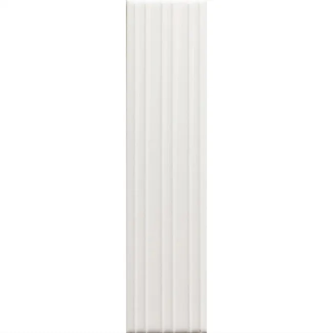 Lumina Alyssum White Gloss Decor Ceramic Wall Tile