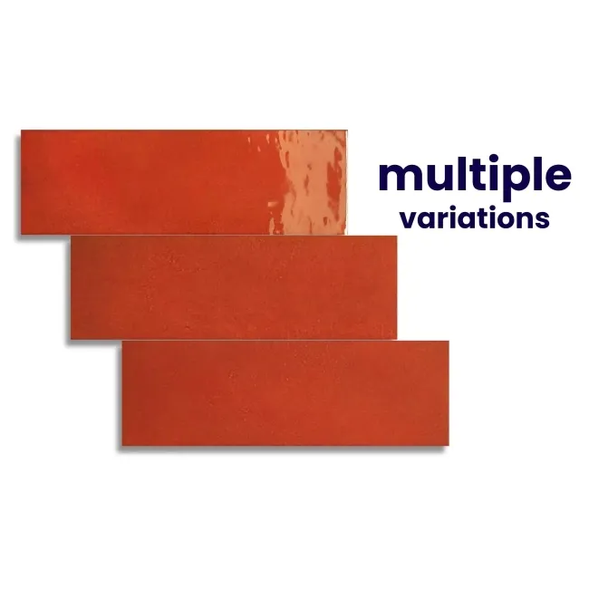 Village Volcanic Red Wall Tiles