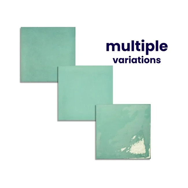 Village Teal Wall Tiles