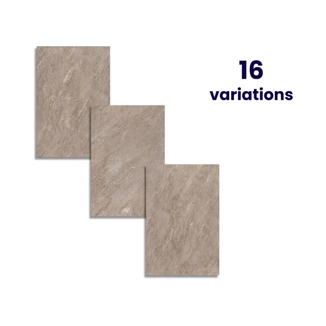Nevada Grey Stone Effect Matt Porcelain Outdoor Slab Tile