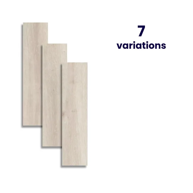 Baron Light Oak Wood Effect Matt Porcelain Floor Tile