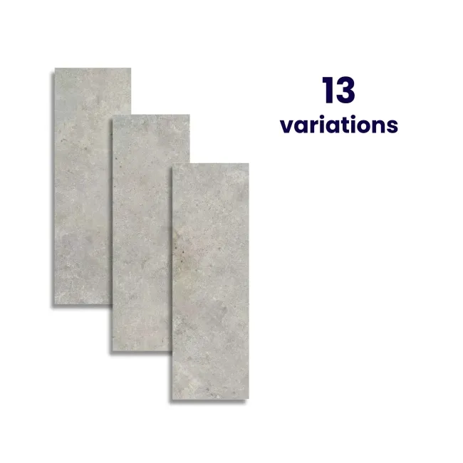Crassana Grey Concrete Effect Matt Ceramic Wall Tile