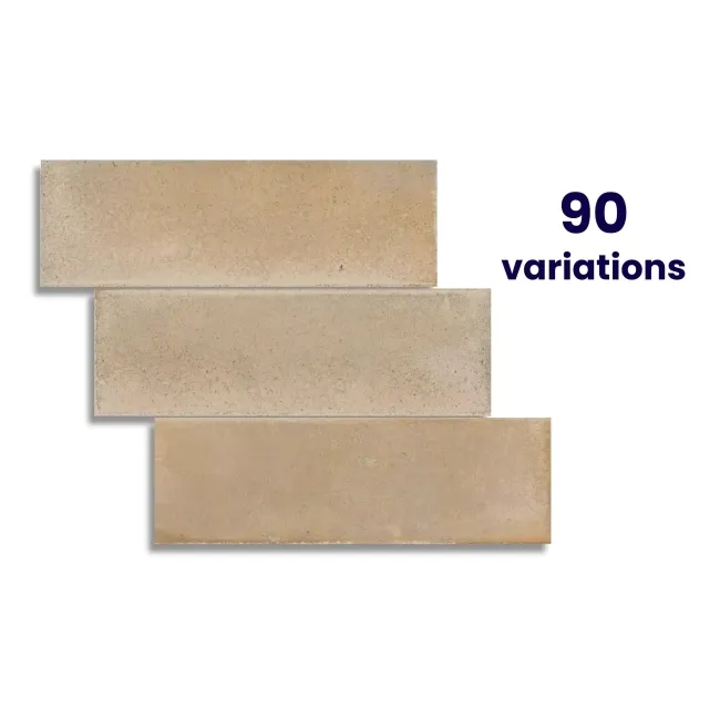 Reku Beige Stone Effect Matt Porcelain Tile