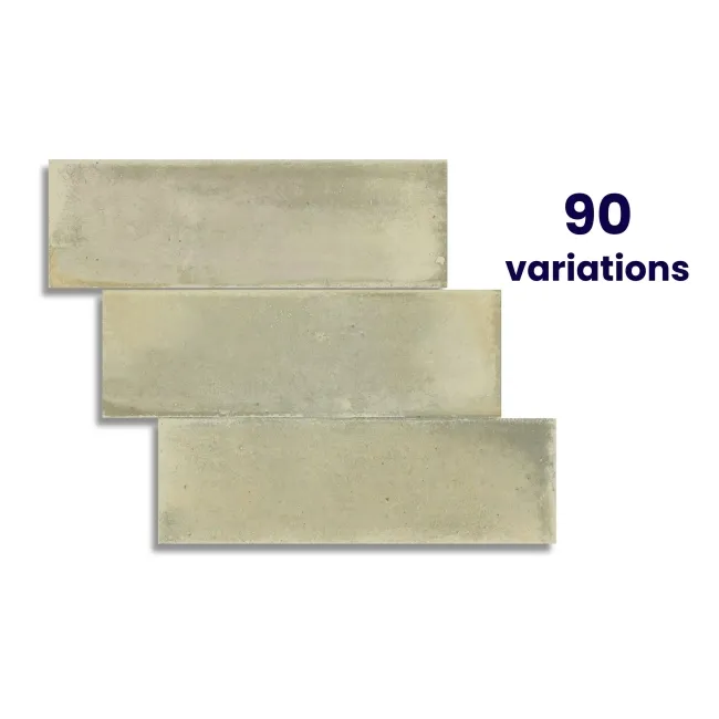 Reku Sage Stone Effect Matt Porcelain Tile