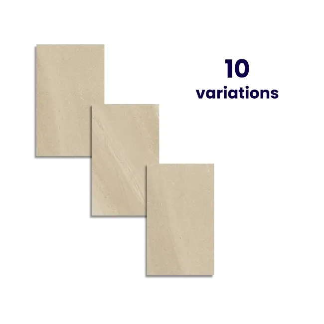 Urbano Beige Stone Effect Matt Ceramic Wall Tile