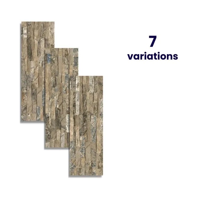 Ruy Stone Beige Drywall Effect Ceramic Wall Cladding Tile