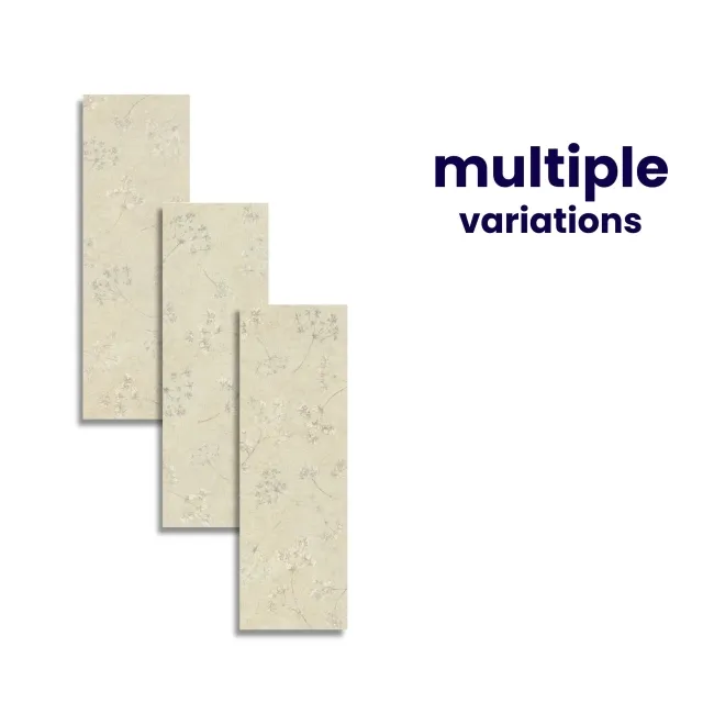 Roca Ostuni Floral Decor Beige Matt Ceramic Wall Tile