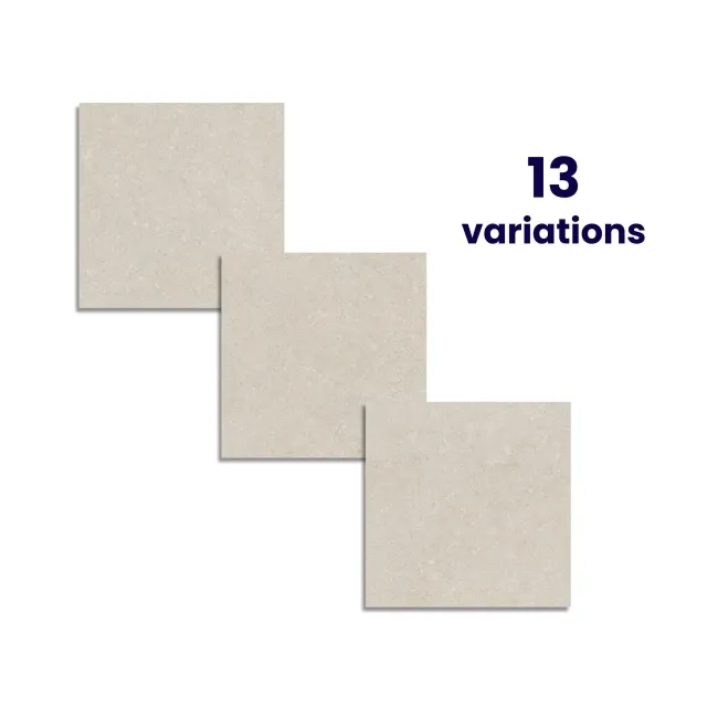Oikos Beige Limestone Effect Matt Porcelain Outdoor Slab Tile