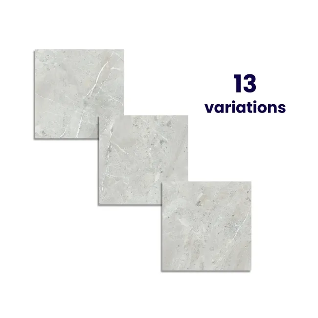 Miller Light Grey Stone Effect Matt Porcelain Outdoor Slab Tile
