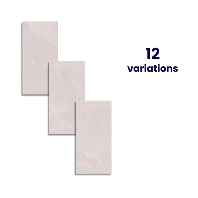Capri Ivory Stone Effect Matt Large Porcelain Tile