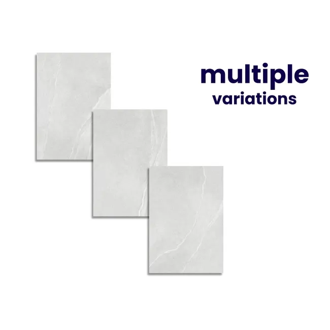 Nova Grey Stone Effect Matt Porcelain Outdoor Slab Tile