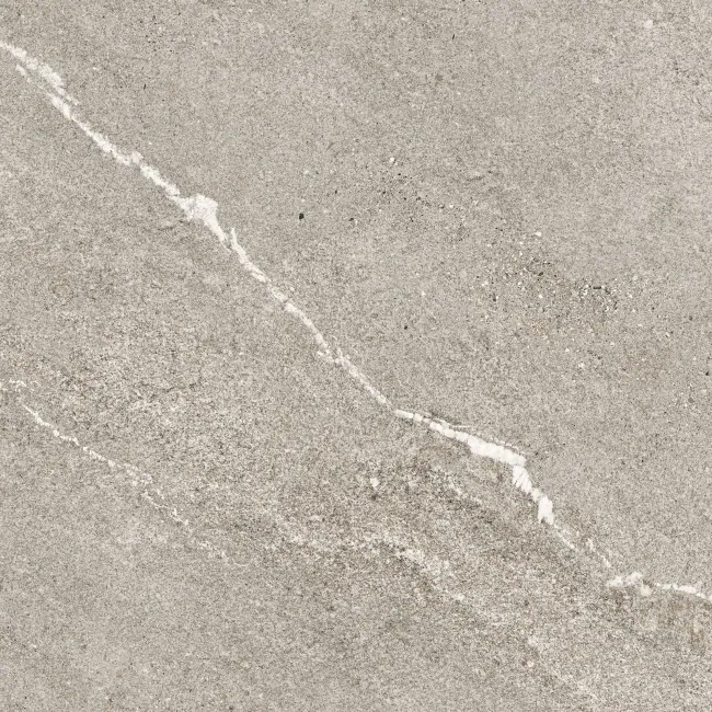 Piacentina Grey Stone Effect Matt Porcelain Floor Tile