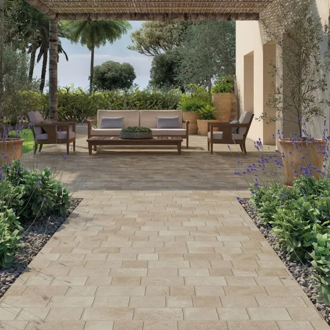 Taxos Conques Sand Stone Effect Matt Porcelain Wall and Floor Tile