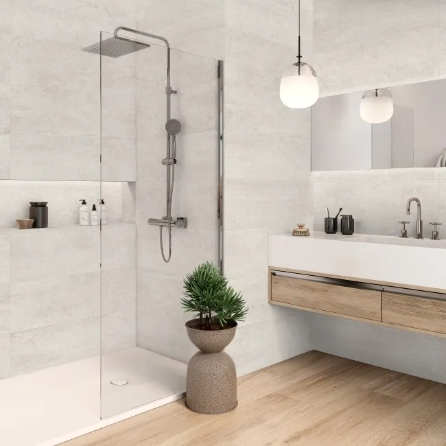 Roca Brixstone Beige Stone Effect Matt Ceramic Wall Tile