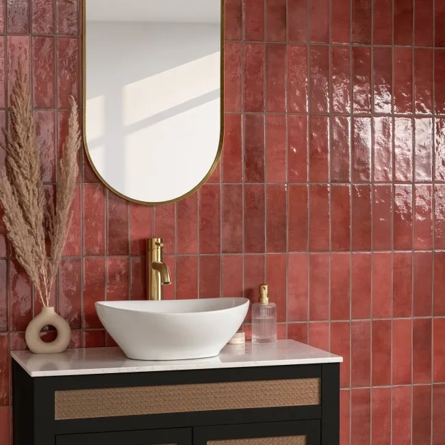 Artesano Burgundy Wall Tiles