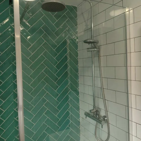 Village Teal Wall Tiles