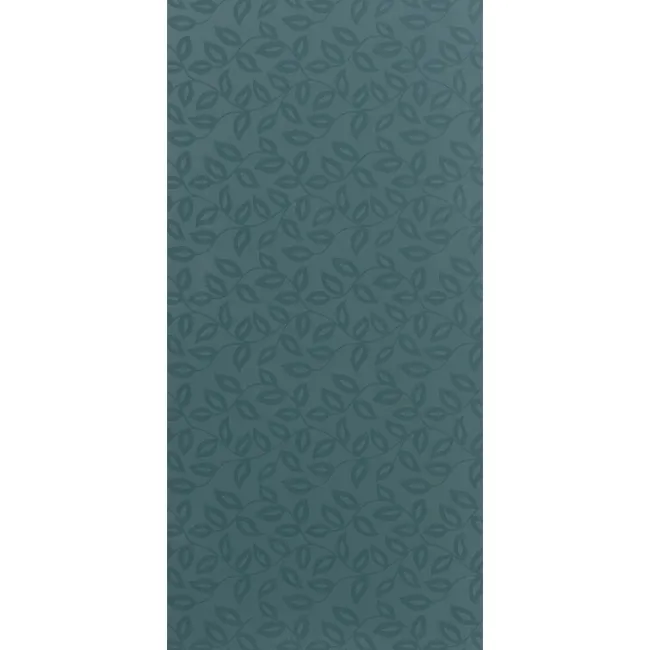 Dynamic Blue Floral Effect Matt Ceramic Wall Tile